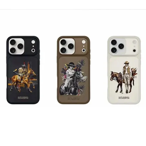 Santa Barbara iPhone 17 Pro Max Cedric Series Leather Case