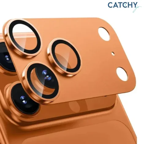 FULL METAL CAMERA LENS PROTECTOR- 17 PRO MAX