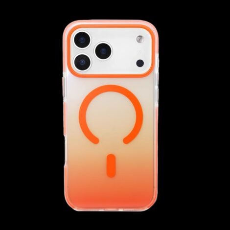 Orange Gradient Matte Case for iPhone (Magsafe Compatible)