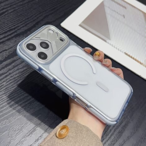 Premium Transparent MagSafe Compatible Anti-Yellow Case for iPhone